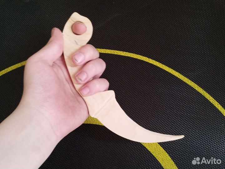 Деревянный нож керамбит