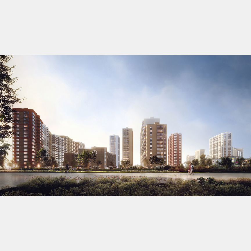 1-к. квартира, 33,4 м², 2/21 эт.