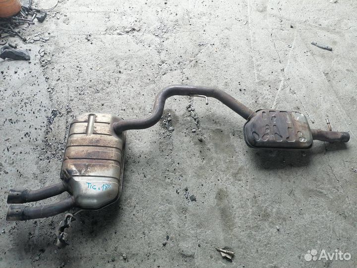 Глушитель Volkswagen Tiguan cawa 2009