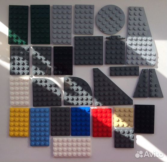 Lego Лего колеса, шины, детали техник и пластины