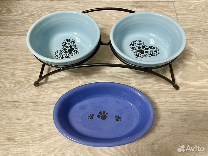 Миски на подставке