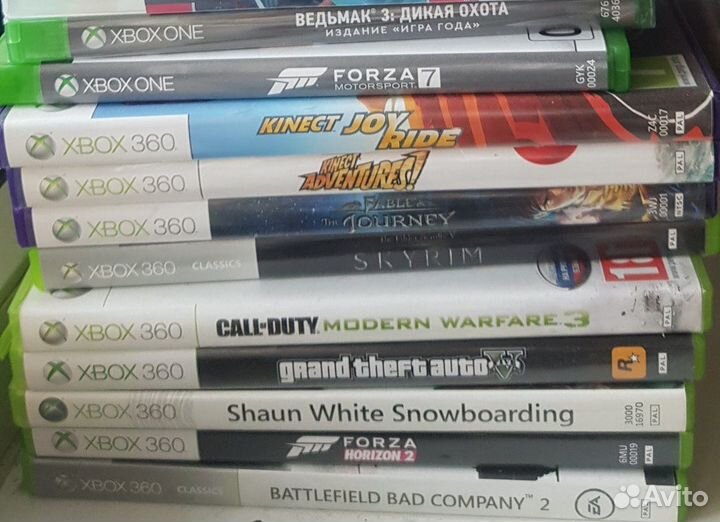 Игровые диски для XboX 360 One Series 6-в-подарок