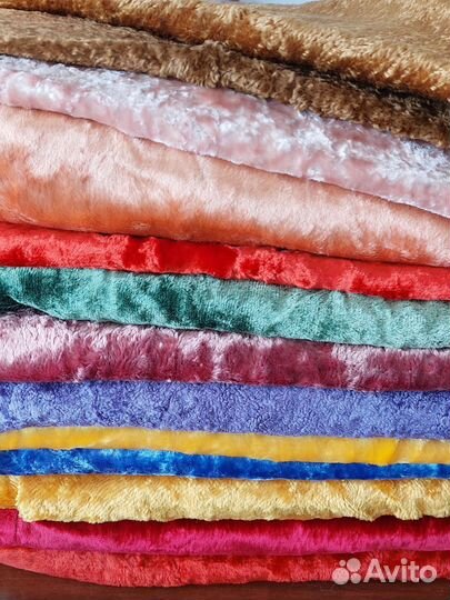 Плюш винтажный