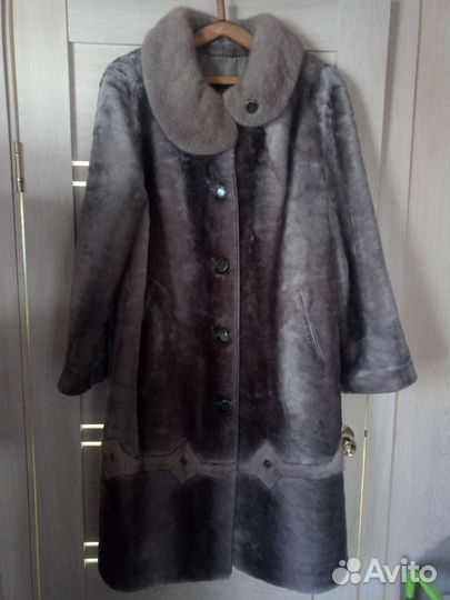 Шуба мутоновая 56 размер