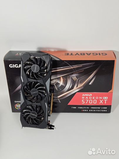 Видеокарта Gigabyte Radeon RX 5700XT Gaming 8GB