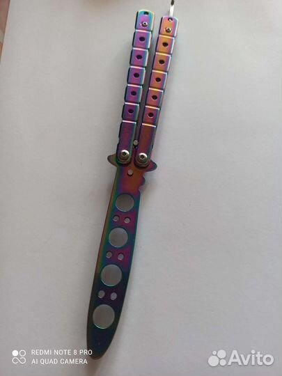 Нож-бабочка тренировочный