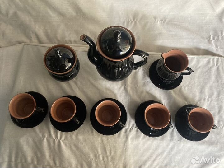 Чайно-кофейный сервиз СССР Керамика