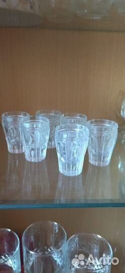 Стопки хрустальные СССР 6шт