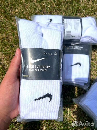 Носки nike оригинал белые