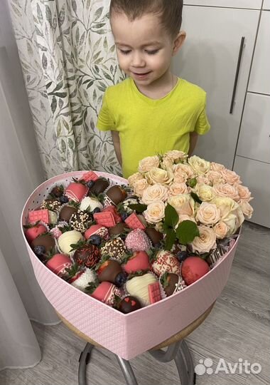 Клубника в шоколаде набор