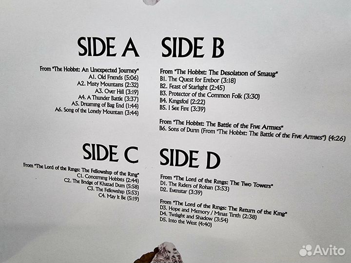 Hobbit & Lord Of The Rings OST 2xLP