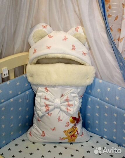 Конверт на выписку зимний