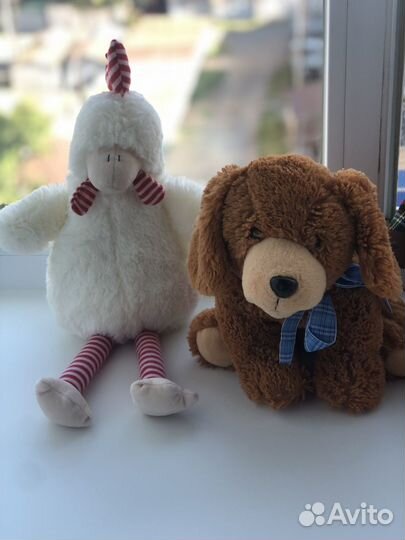 Детские мягкие игрушки новые