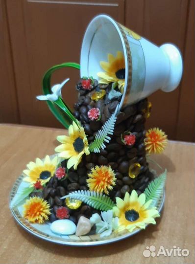 Водопад кофейный