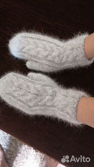 Варежки зимние
