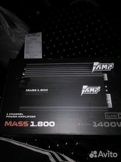 Усилитель моноблок AMP