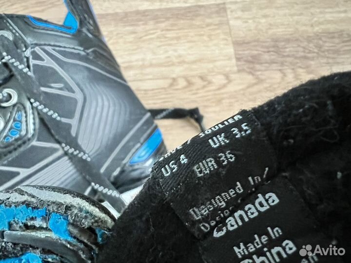 Коньки хоккейные bauer 36 размер