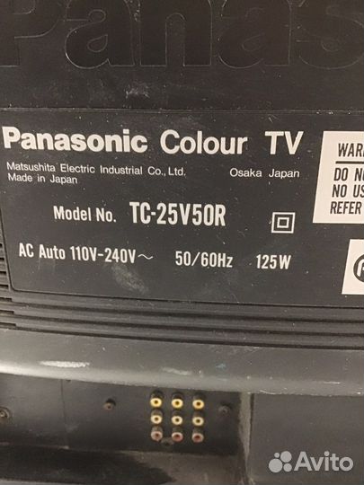 Телевизор panasonic