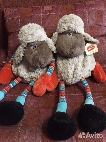 Мягкая игрушка овечка на молнии