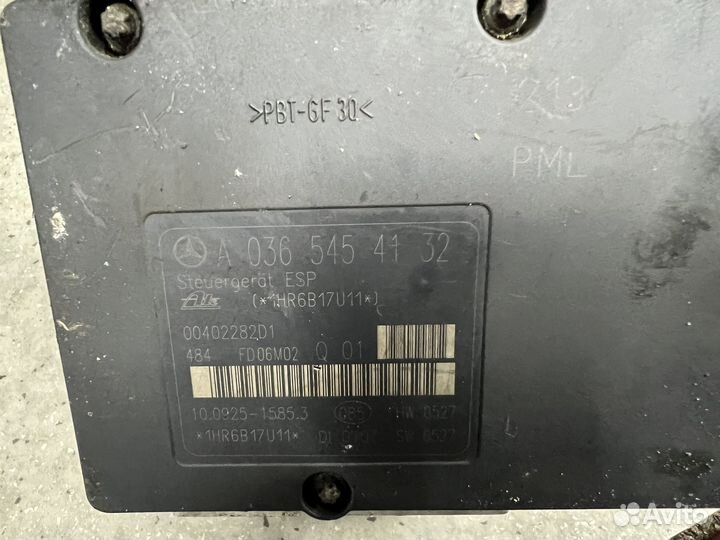 Блок ABS ESP Mercedes W203