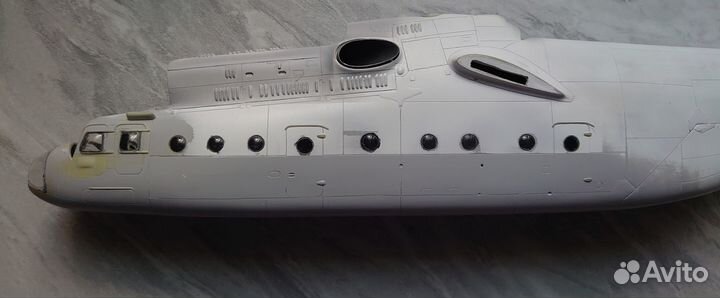 A-model Ми-6 1:72 начатый