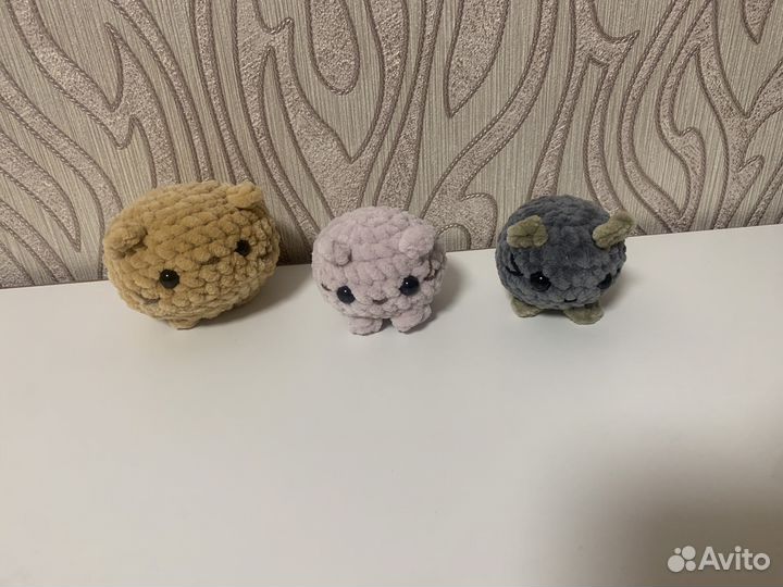 Вязанные игрушки ручной работы