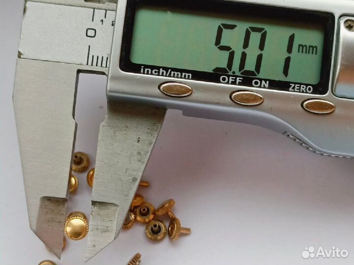 Часы СССР заря заводные головки позолоченные новые