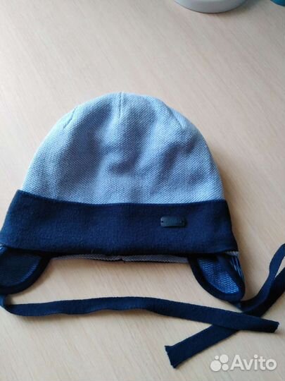 Шапка для мальчика осень-весна 48-50