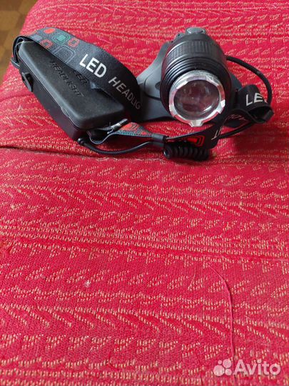 Фонарь налобный