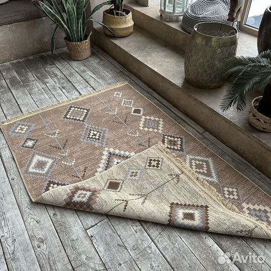 Ковер турецкий килим хлопковый