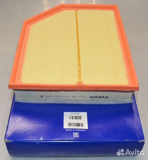 Фильтр воздушный 31370089 Volvo