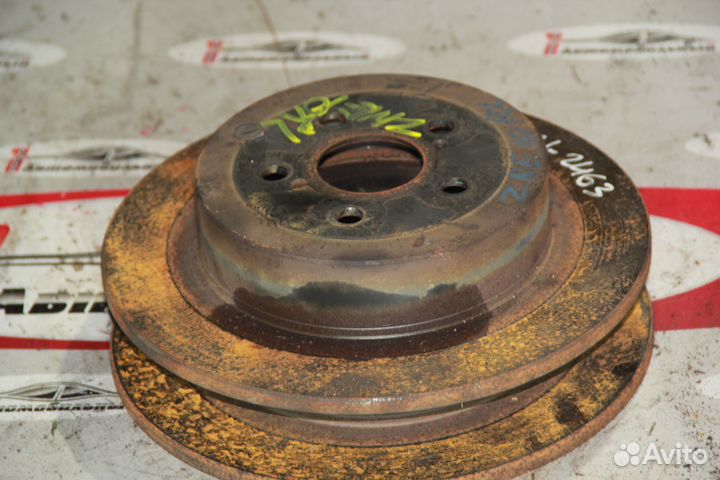 Тормозной диск зад c Toyota Wish ANE11W 1AZ-FSE