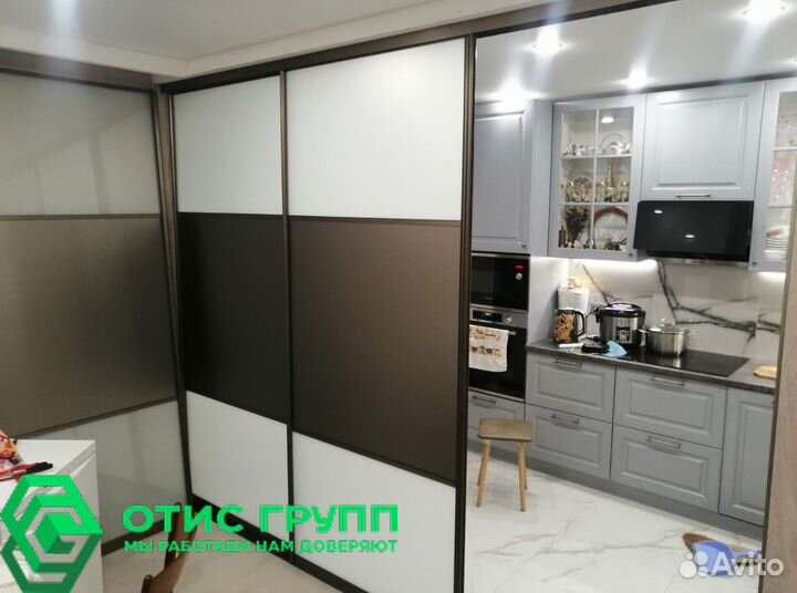 Межкомнатные перегородки / Раздвижные перегородки