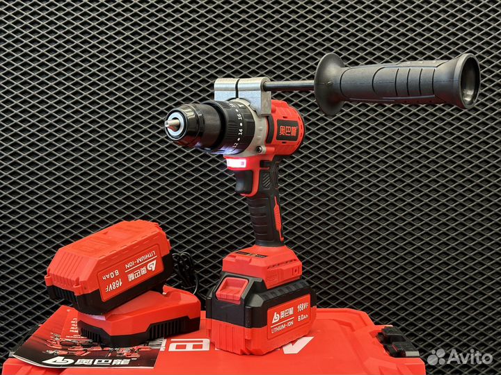 Шуруповерт для ледобура Aobalong 120N.m 13мм/6.0Ah