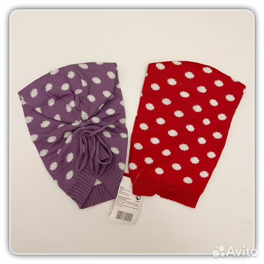 Новая демисезонная шапка для девочки 6 - 10 лет