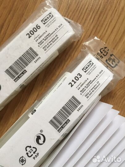 Жалюзи IKEA шоттис 90*190