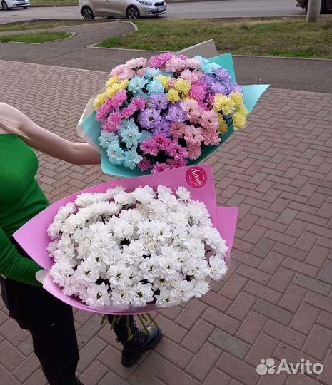 Хризантема букет