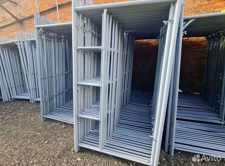 Леса строительные (дхв) 6х4 метра с 2 ярусами настилов