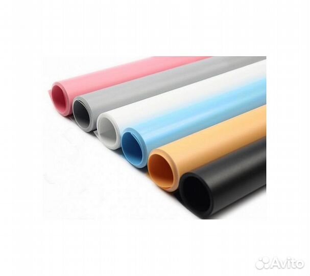 Фон пластиковый FST 100х120 черный матовый