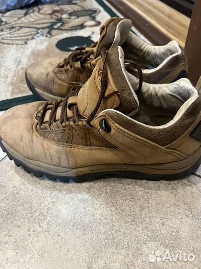 Ботинки Salomon нат кожа