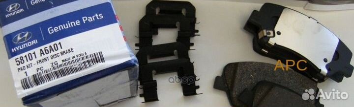 Кол. пер. Hyundai elantra/KIA ceed 58101A6A01 H