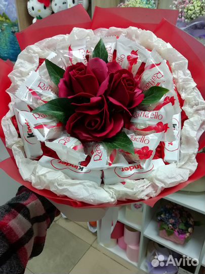 Сладкие букеты из конфет