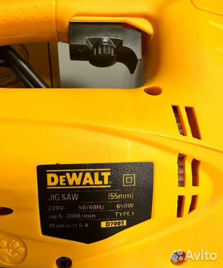 Электролобзик dewalt