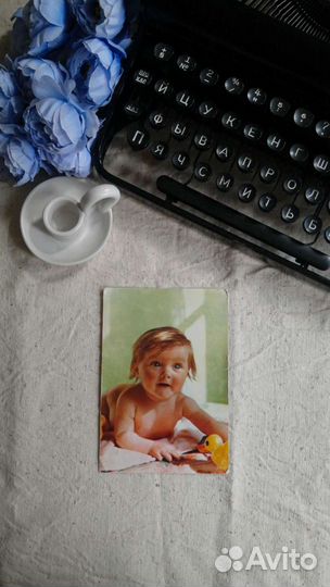 Открытки СССР дети