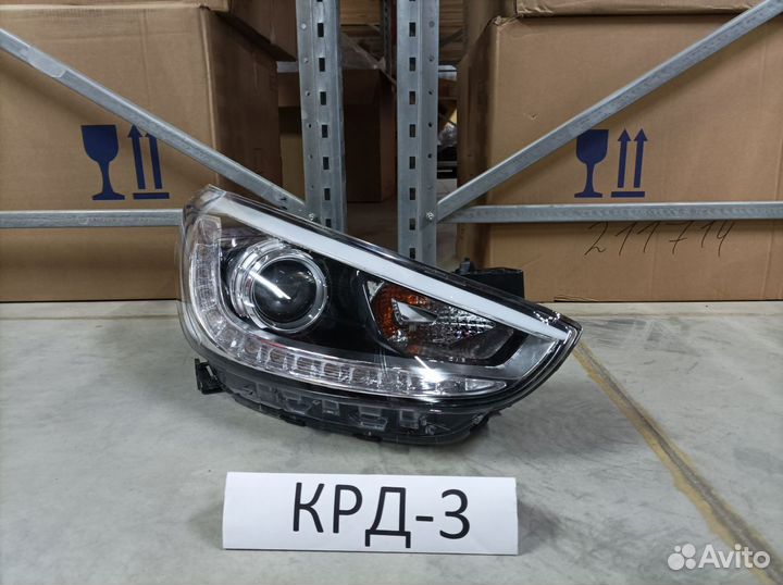 Фара правая Hyundai Solaris 1 2011-2017
