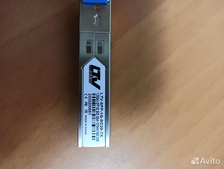 Оптический модуль LTV SFP 1G-SC20-TX(RX)