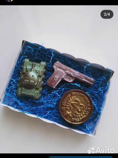 Шоколадные наборы на 23 февраля