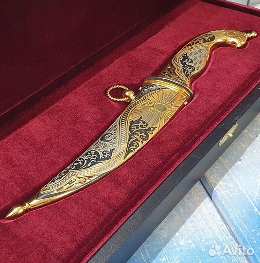 Нож сувенирный ручной работы, Златоуст