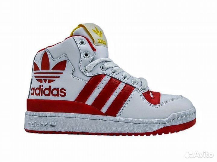 Зимние Кроссовки Adidas Forum Mid Натуральная Кожа