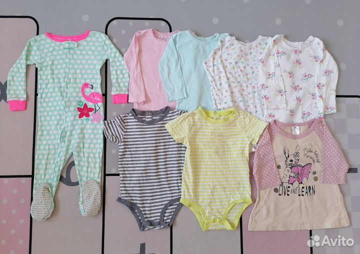 Вещи пакетом на девочку 18мес carter's